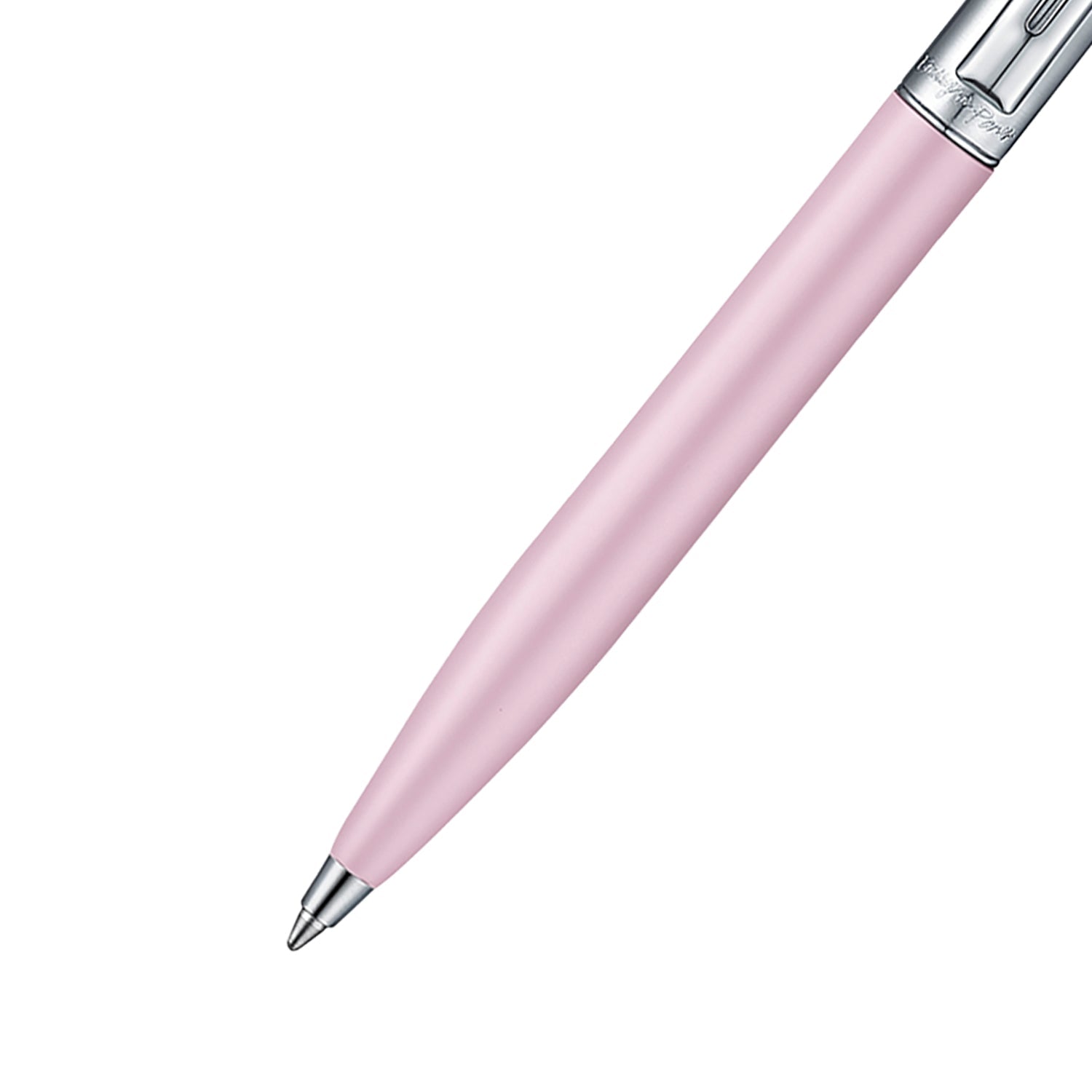 Sheaffer Emily in Paris Sentinel Pink Matte Ballpoint Pen with Chrome Trim & Small Hardbound Notebook Gift Set