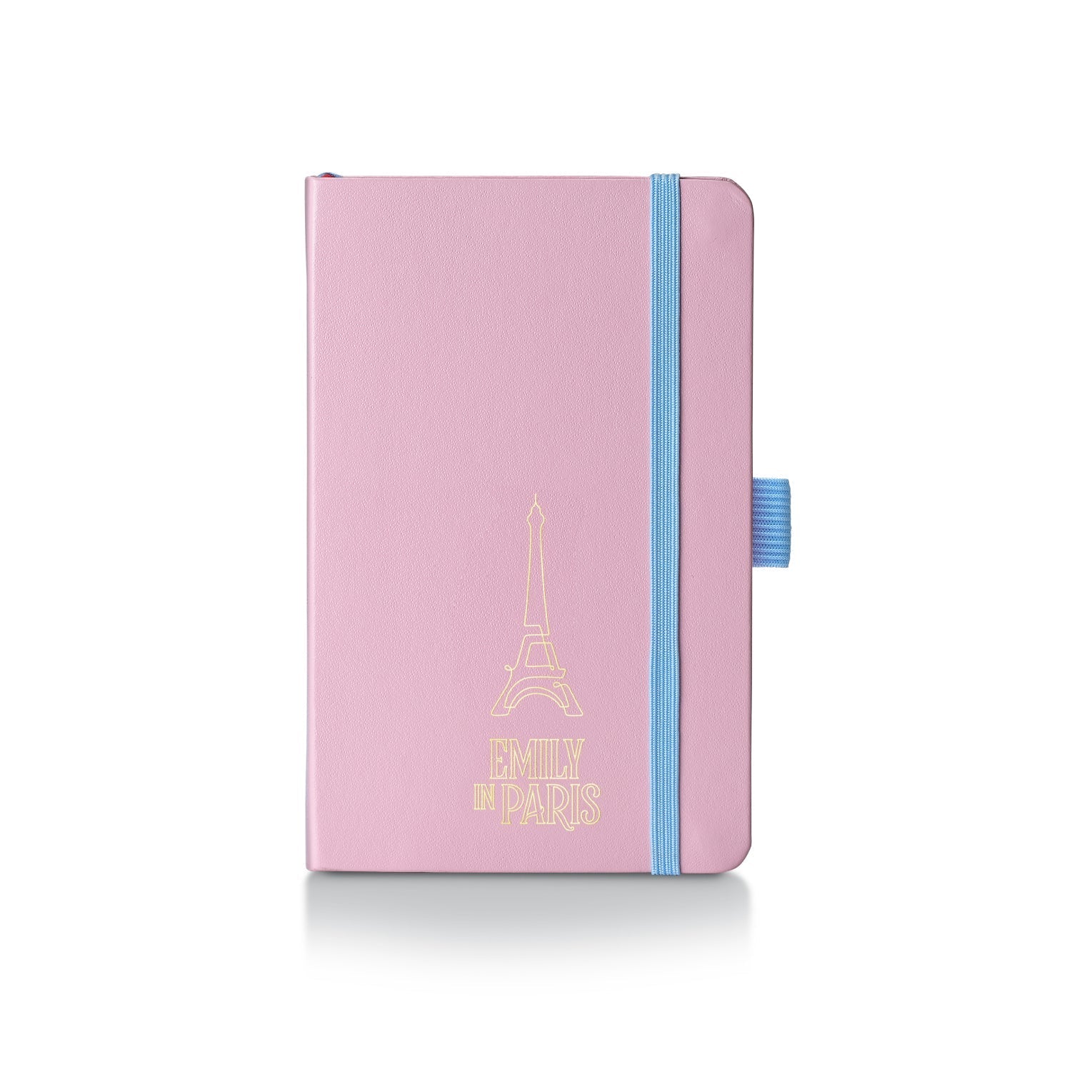Sheaffer Emily in Paris Sentinel Pink Matte Ballpoint Pen with Chrome Trim & Small Hardbound Notebook Gift Set