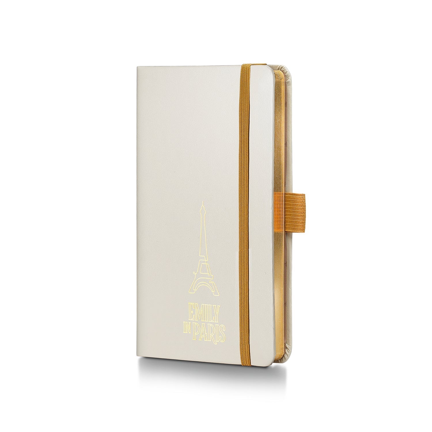 Sheaffer 100 Emily in Paris 9377 Champagne Gold Ballpoint Pen & Hardbound Small Notebook Gift Set