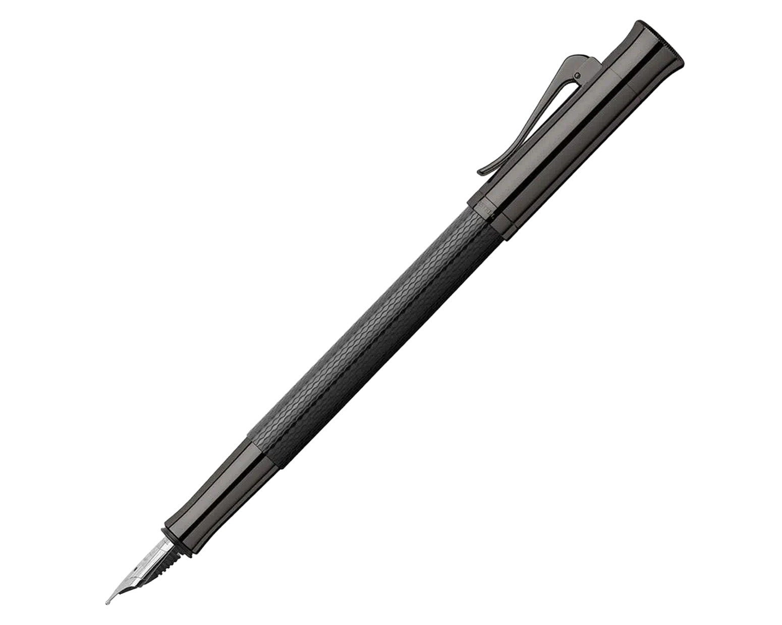 Graf von Faber-Castell Guilloche Black Edition Fountain Pen