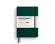 Leuchtturm1917 411 Hardcover Medium (A5) Notebook - Forest Green