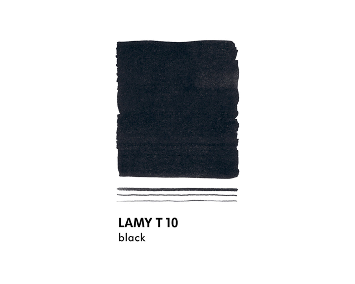 Lamy T10 Giant Fountain Pen Ink Cartridge Refill 5-Pack - Black