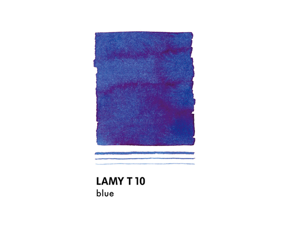 Lamy T10 Giant Fountain Pen Ink Cartridge Refill 5-Pack - Blue