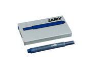 Lamy T10 Giant Fountain Pen Ink Cartridge Refill 5-Pack - Blue Black