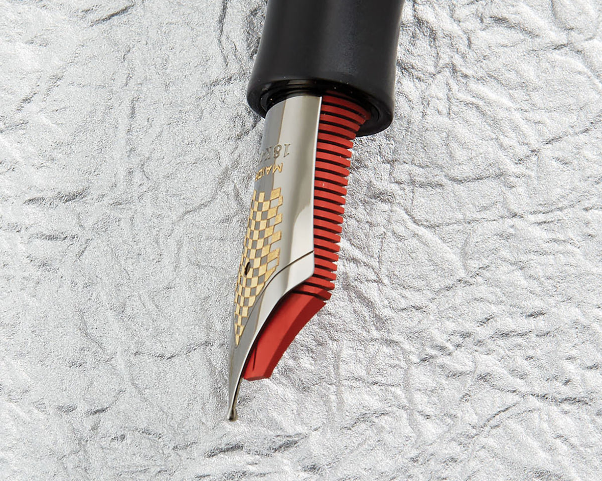 Maiora Ogiva Racing 14k Piston Fill Fountain Pen