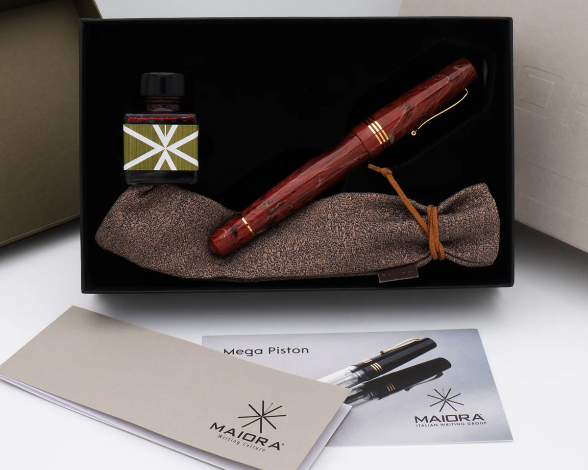 Maiora Everest Ebonite Celestia Teal Fountain Pen