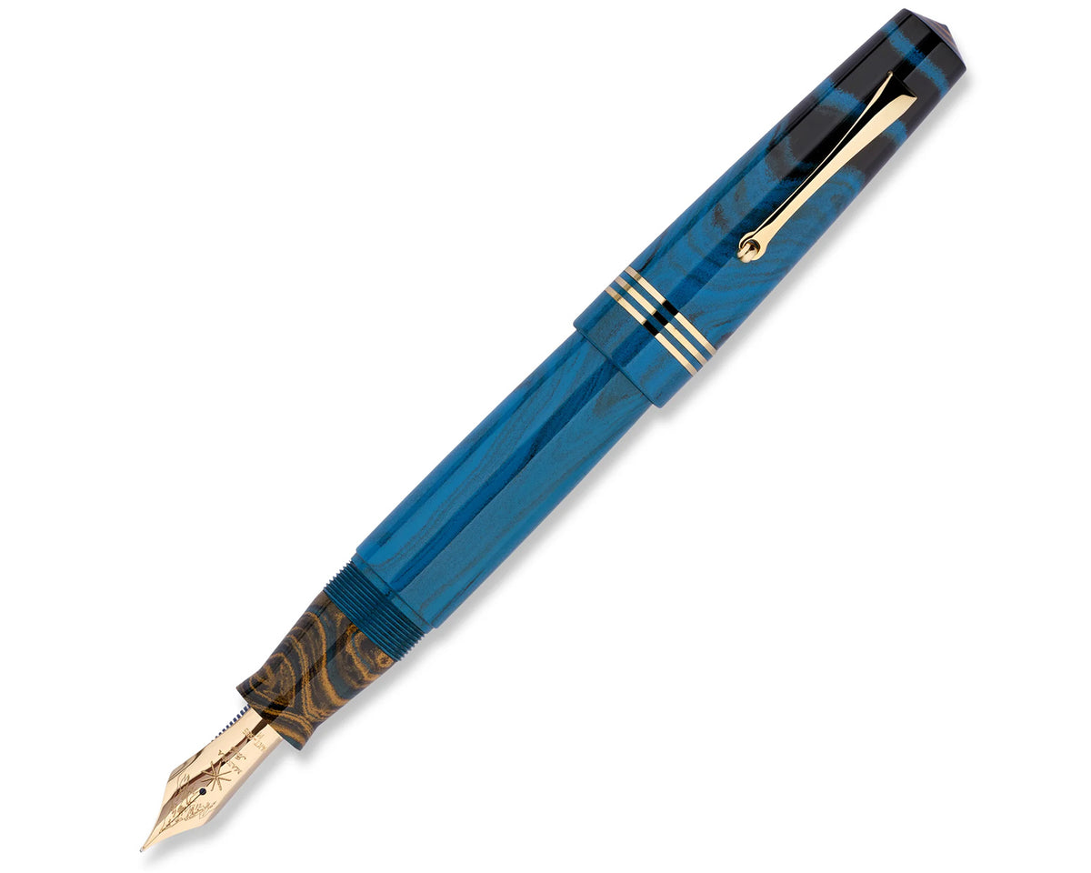 Maiora Everest Ebonite Celestia Teal Fountain Pen
