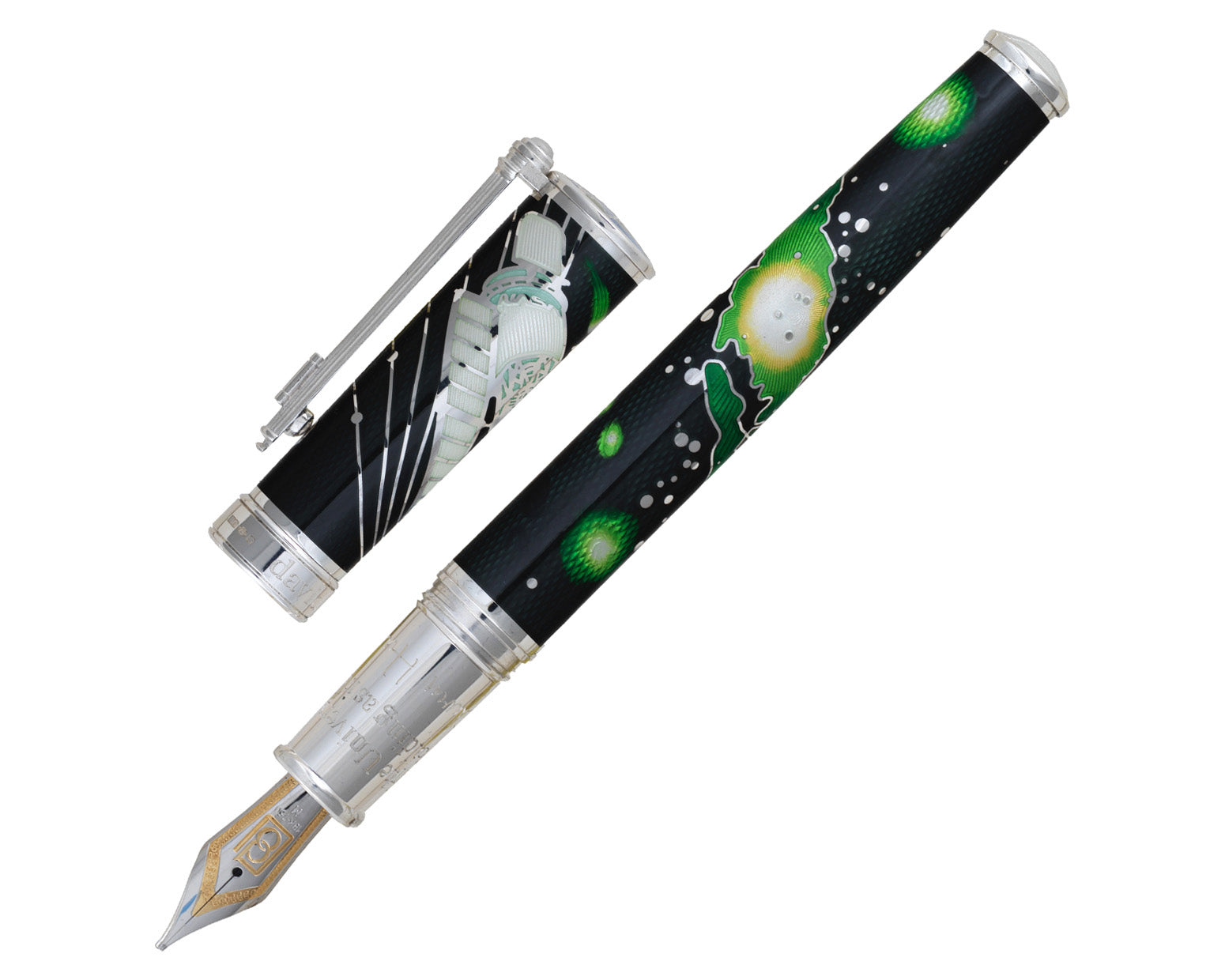 David Oscarson Edwin Hubble Fountain Pen - Martian Green