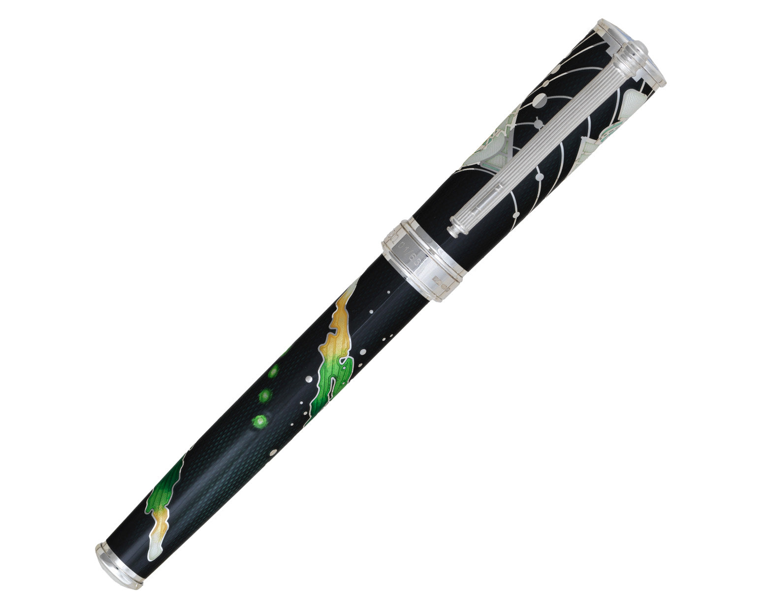 David Oscarson Edwin Hubble Fountain Pen - Martian Green