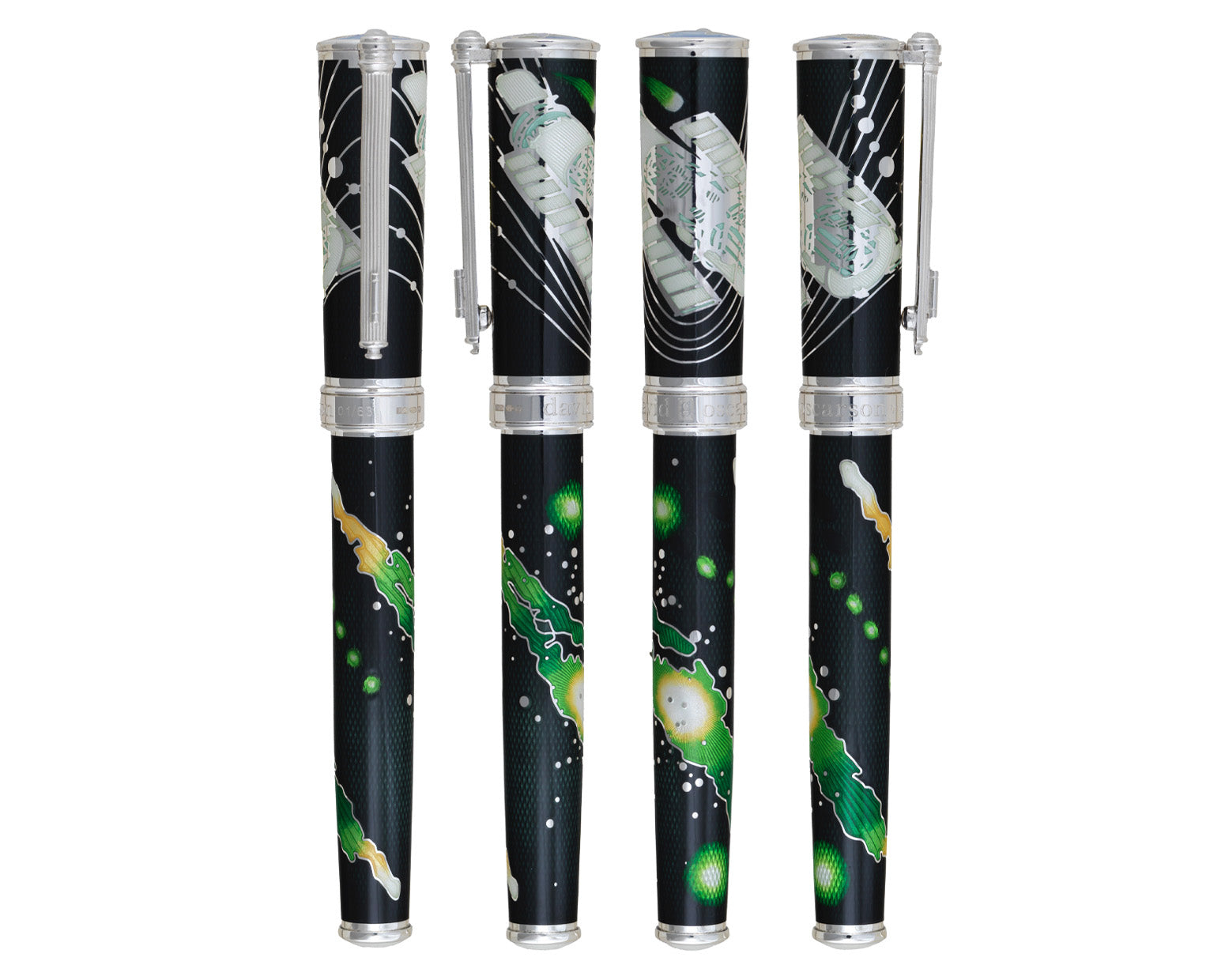 David Oscarson Edwin Hubble Fountain Pen - Martian Green