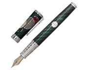 David Oscarson Take it to the Limit Fountain Pen - Carbon Black Monochromatic