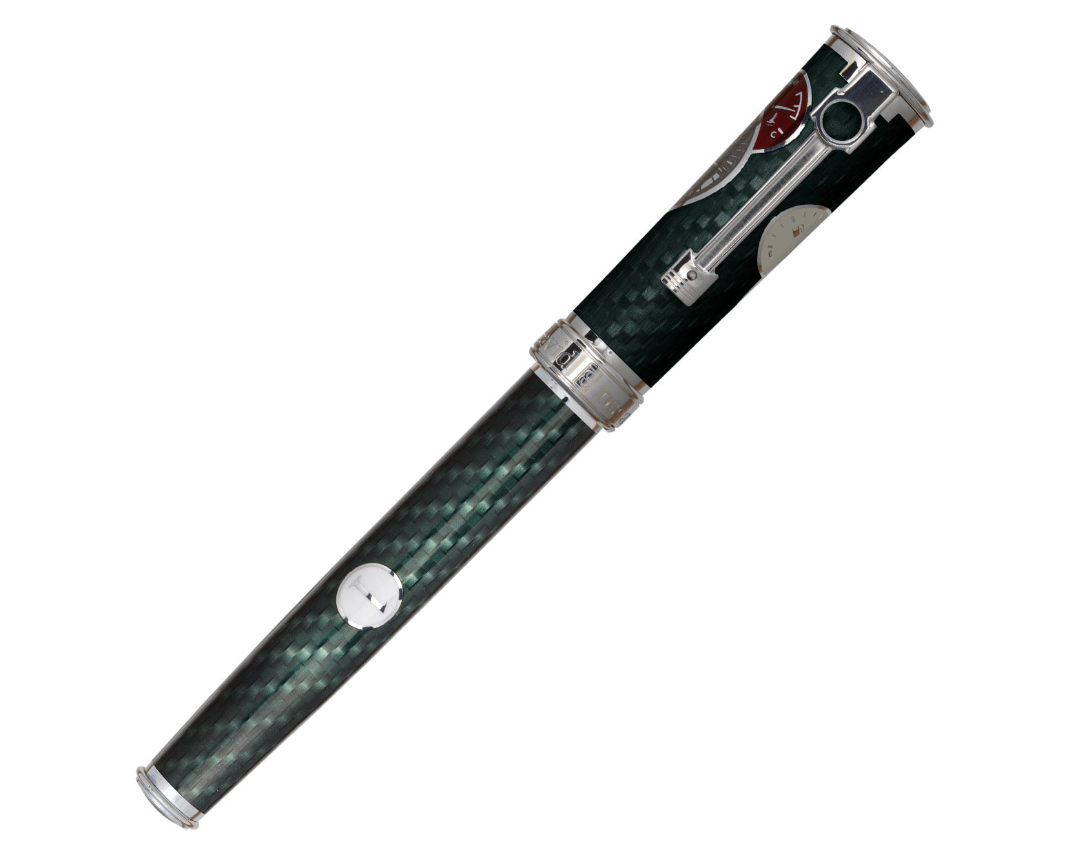 David Oscarson Take it to the Limit Fountain Pen - Carbon Black Monochromatic