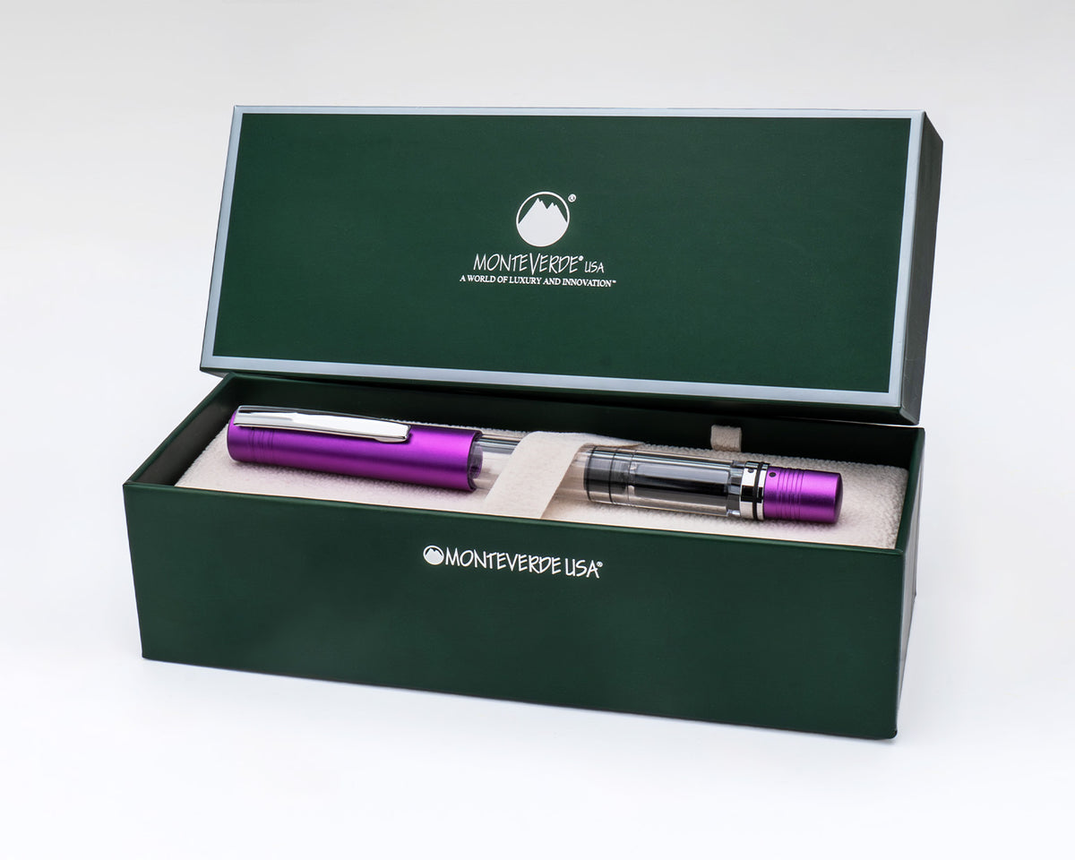 Monteverde MP1 Fountain Pen - Purple Frost