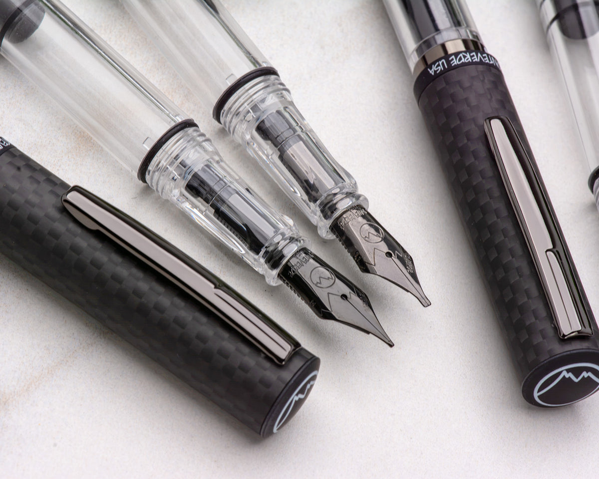Monteverde MP1 Fountain Pen - Carbon Fiber