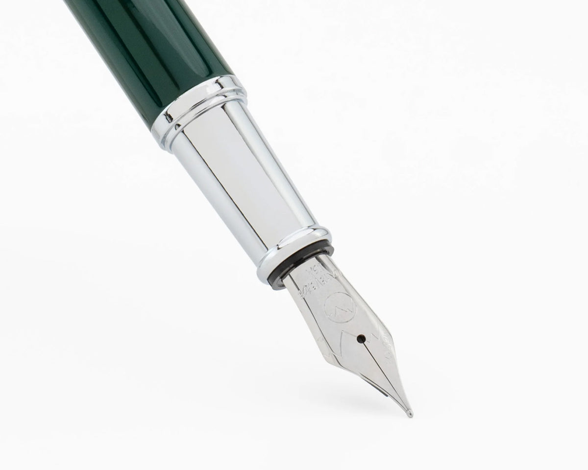 Monteverde Impressa Green with Chrome Trim Fountain Pen