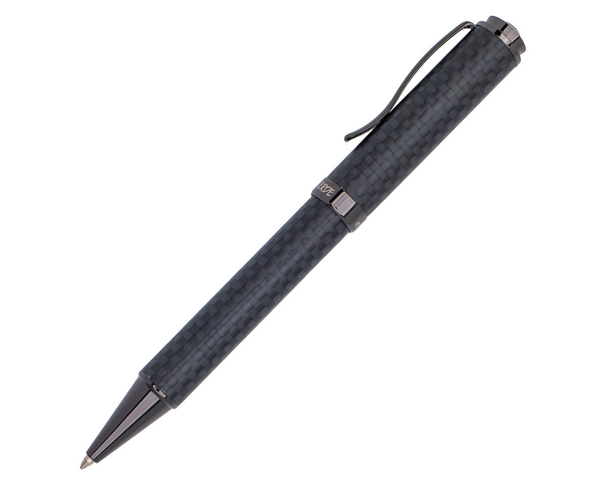 Monteverde Innova Matte Carbon Fiber Ballpoint Pen with Gunmetal Trim