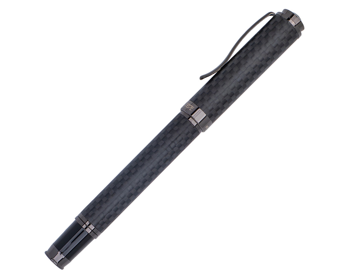 Monteverde Innova Matte Carbon Fiber Rollerball Pen with Gunmetal Trim