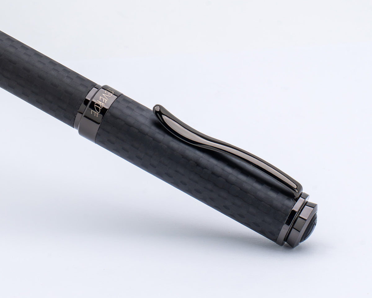 Monteverde Innova Matte Carbon Fiber Rollerball Pen with Gunmetal Trim