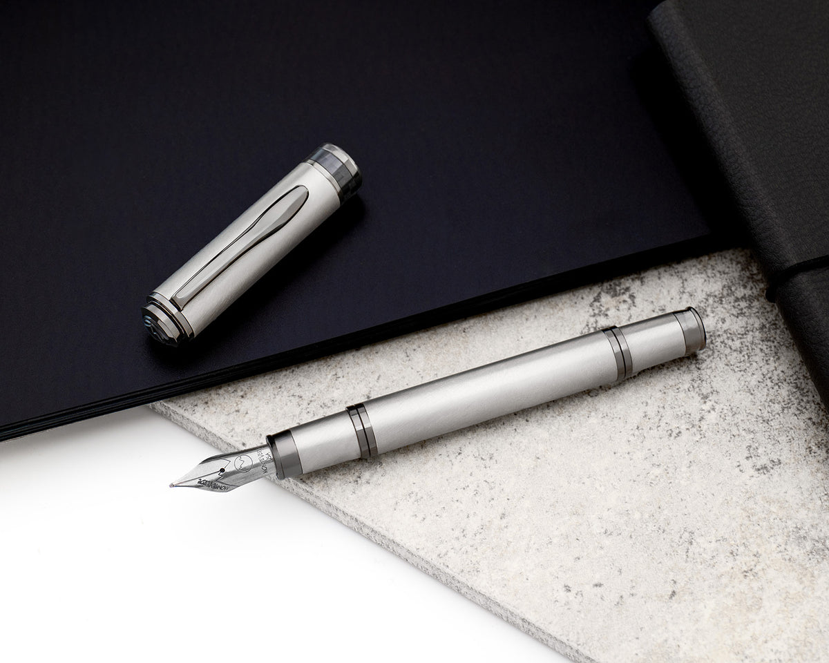 Monteverde Innova Ti Solid Titanium Numbered Edition Fountain Pen