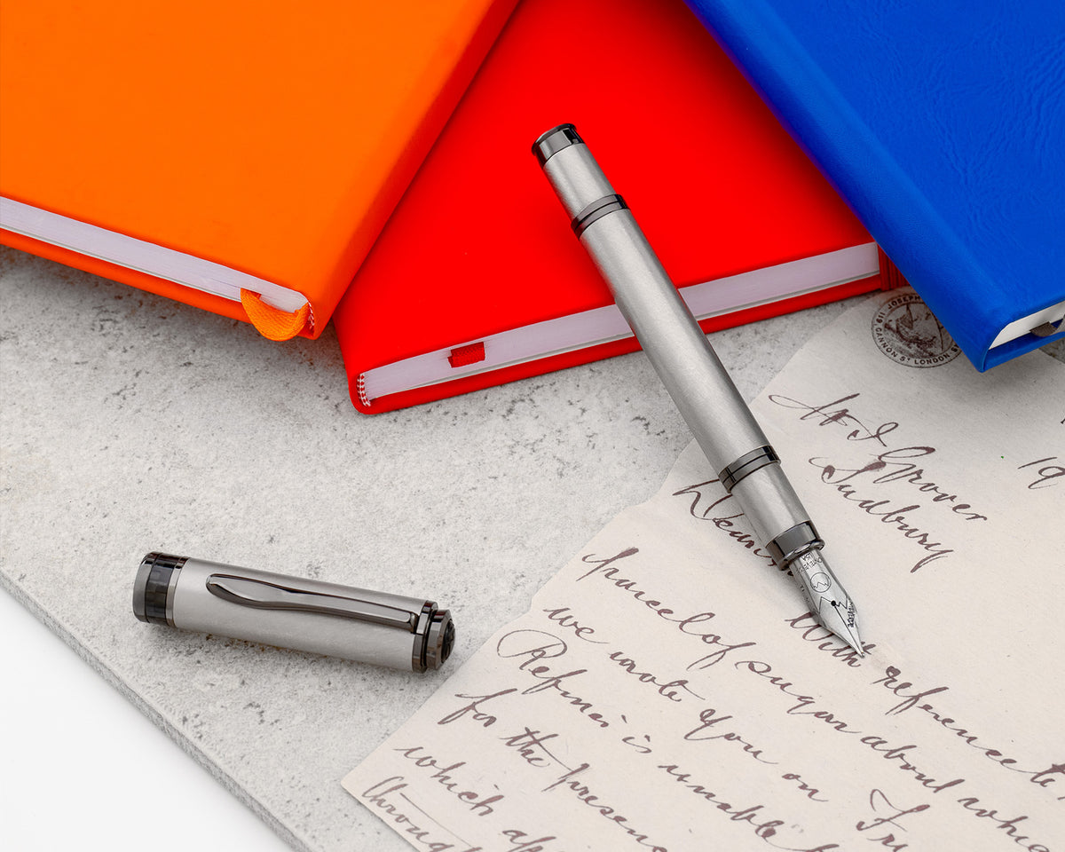 Monteverde Innova Ti Solid Titanium Numbered Edition Fountain Pen