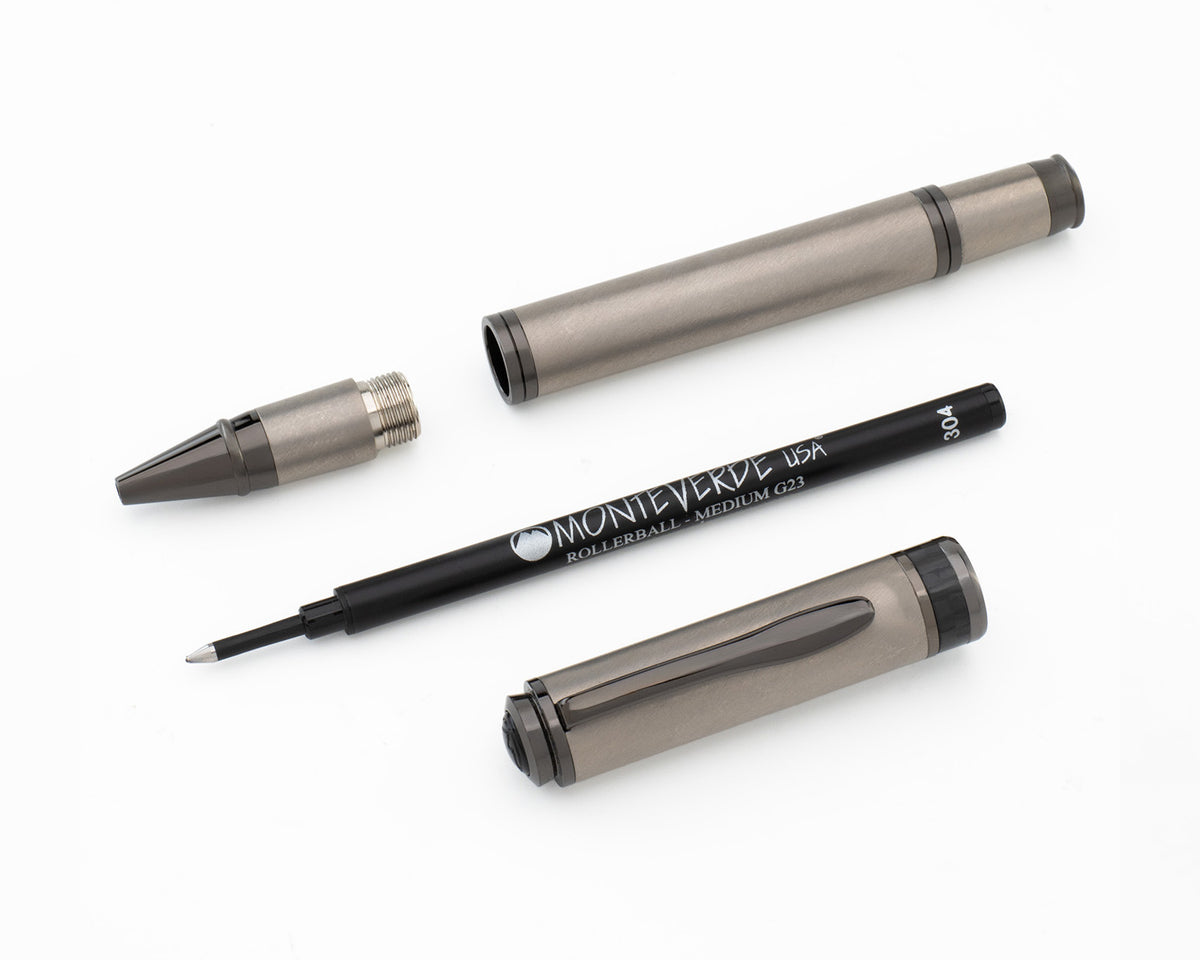 Monteverde Innova Ti Solid Titanium Numbered Edition Rollerball Pen