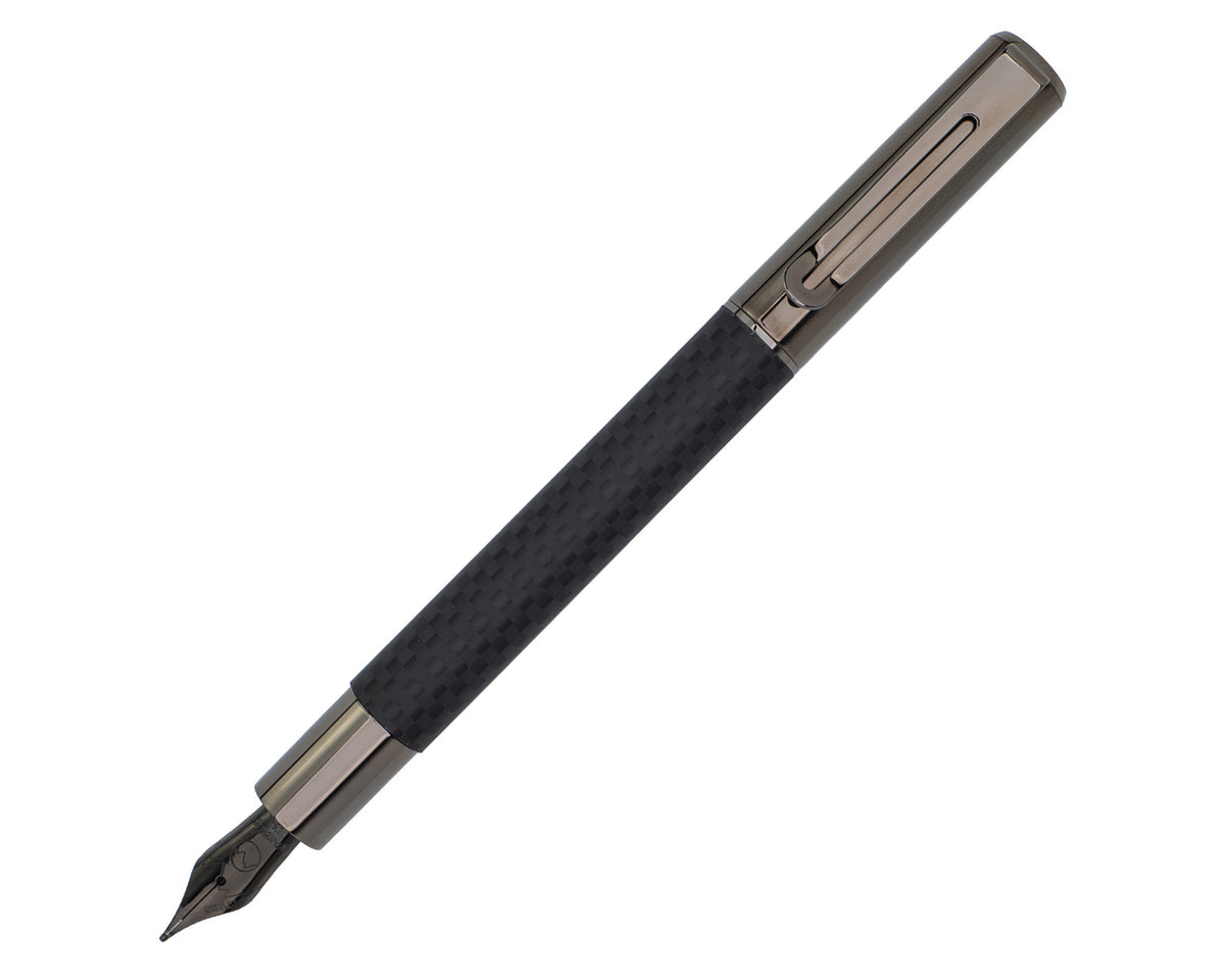 Monteverde Ritma Matte Carbon Fiber Fountain Pen
