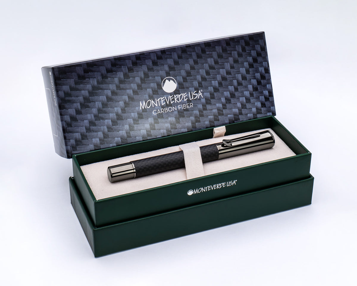 Monteverde Ritma Matte Carbon Fiber Rollerball Pen