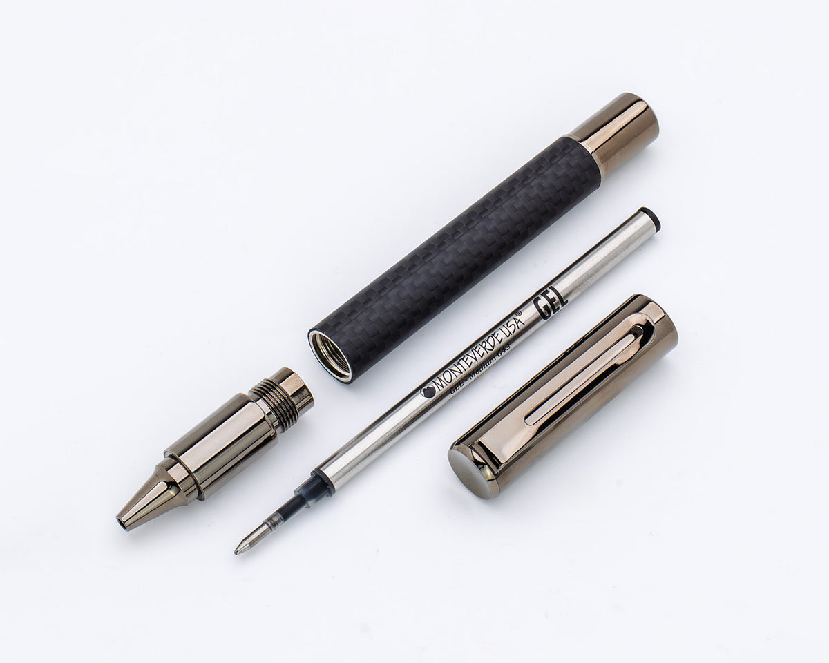Monteverde Ritma Matte Carbon Fiber Rollerball Pen