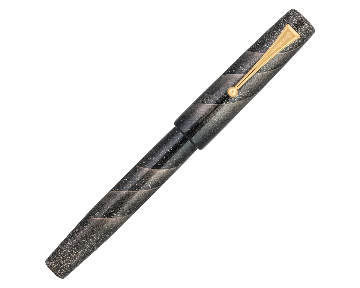 Namiki Aya Hayate-Gale Black Fountain Pen - 18K Nib