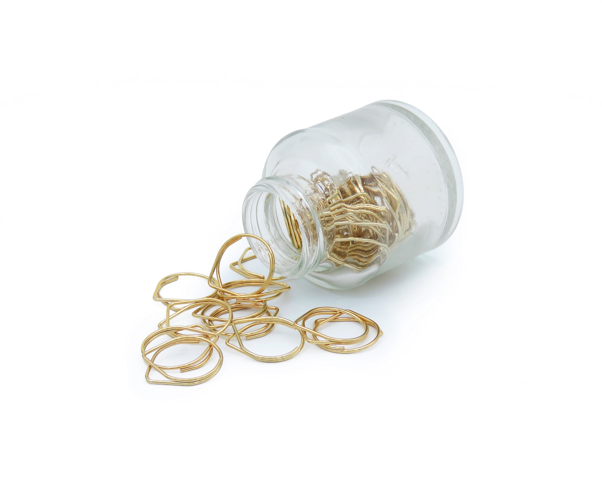 Fahrney's Exclusive Desktop Paper Clip Bottle - 60ct