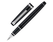 Pilot Falcon Black / Rhodium Fountain Pen