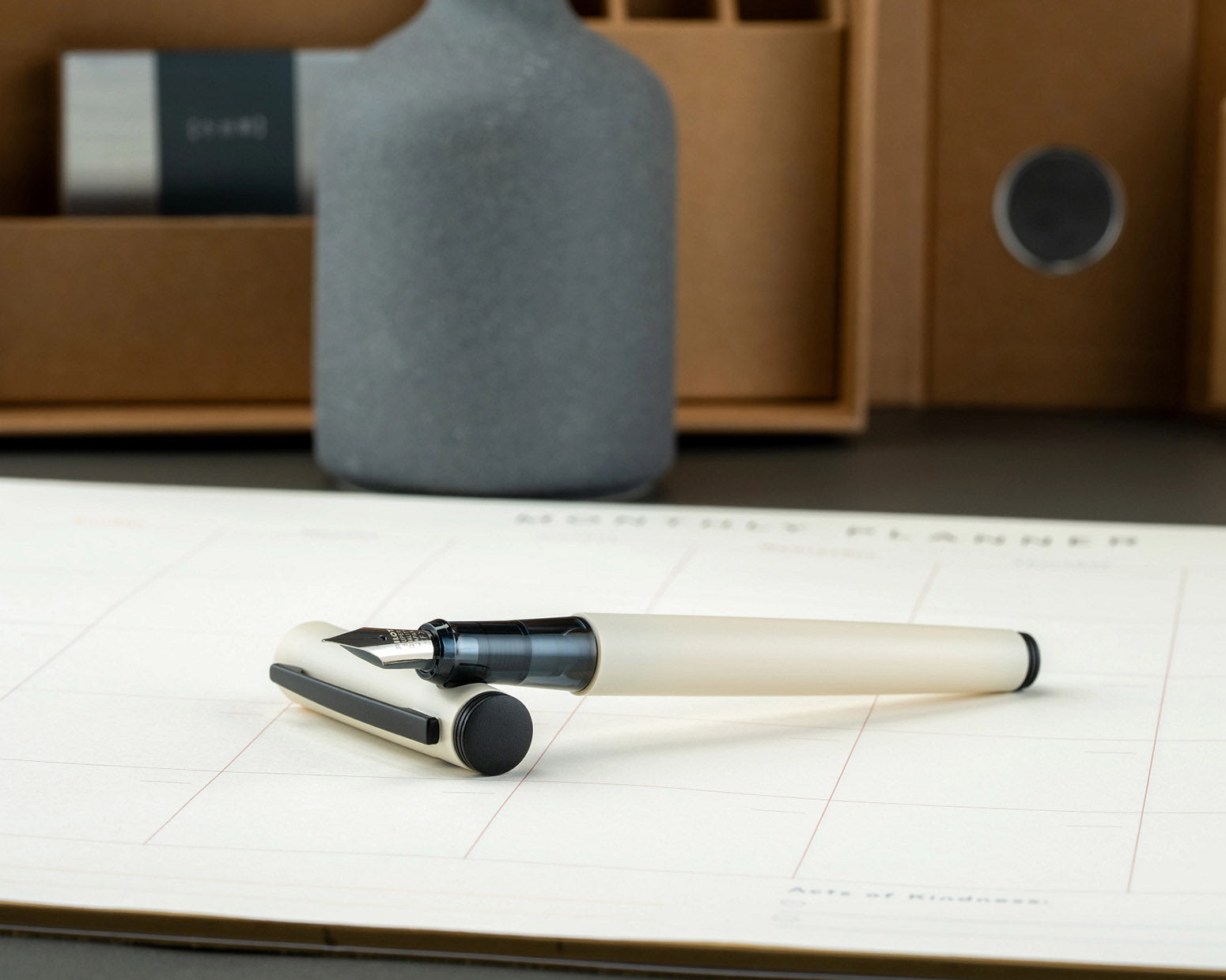 Pilot Explorer Ivory Matte Fountain Pen