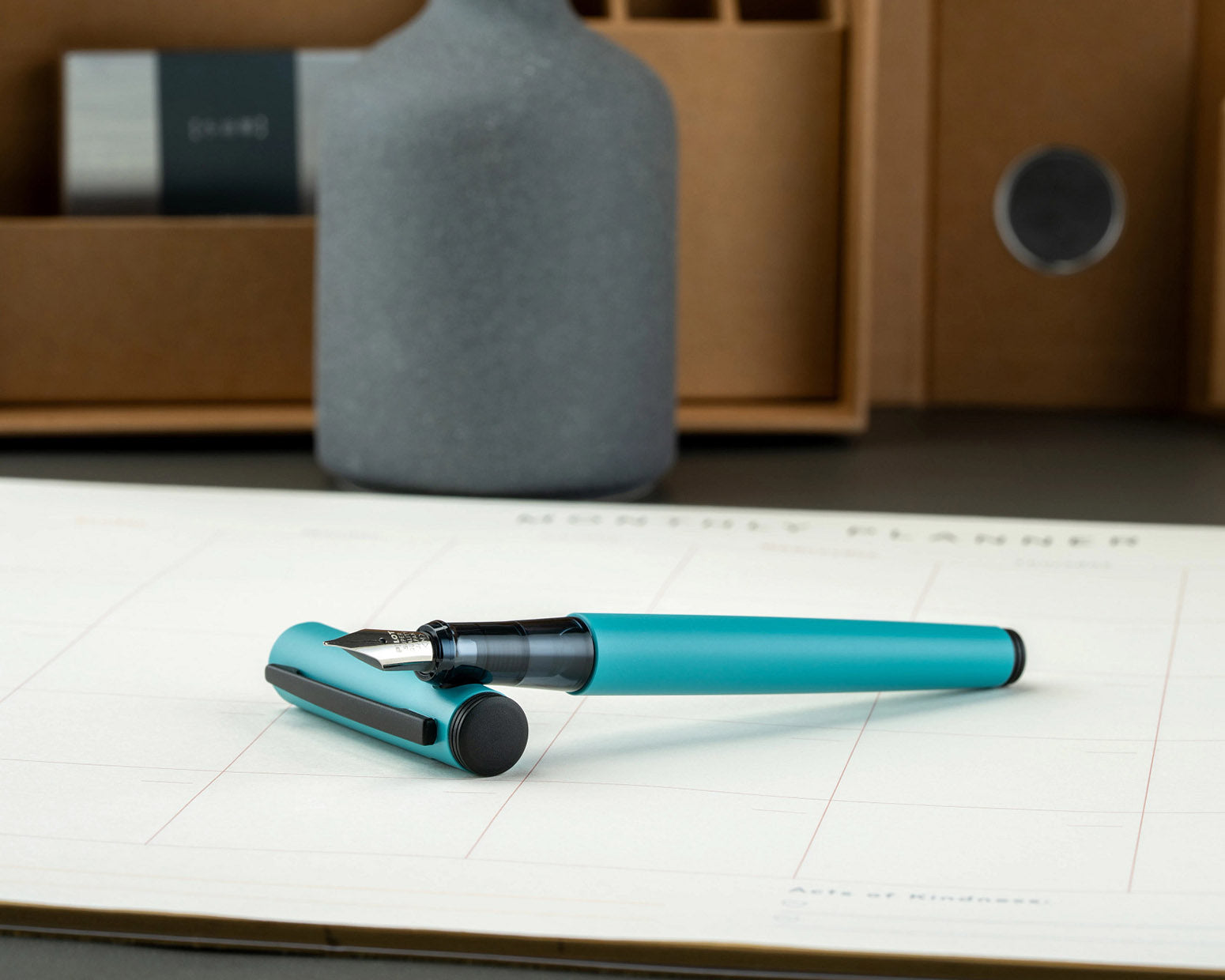 ぷりん Pilot Explorer Turquoise Matte Fountain Pen – Fahrney's Pens