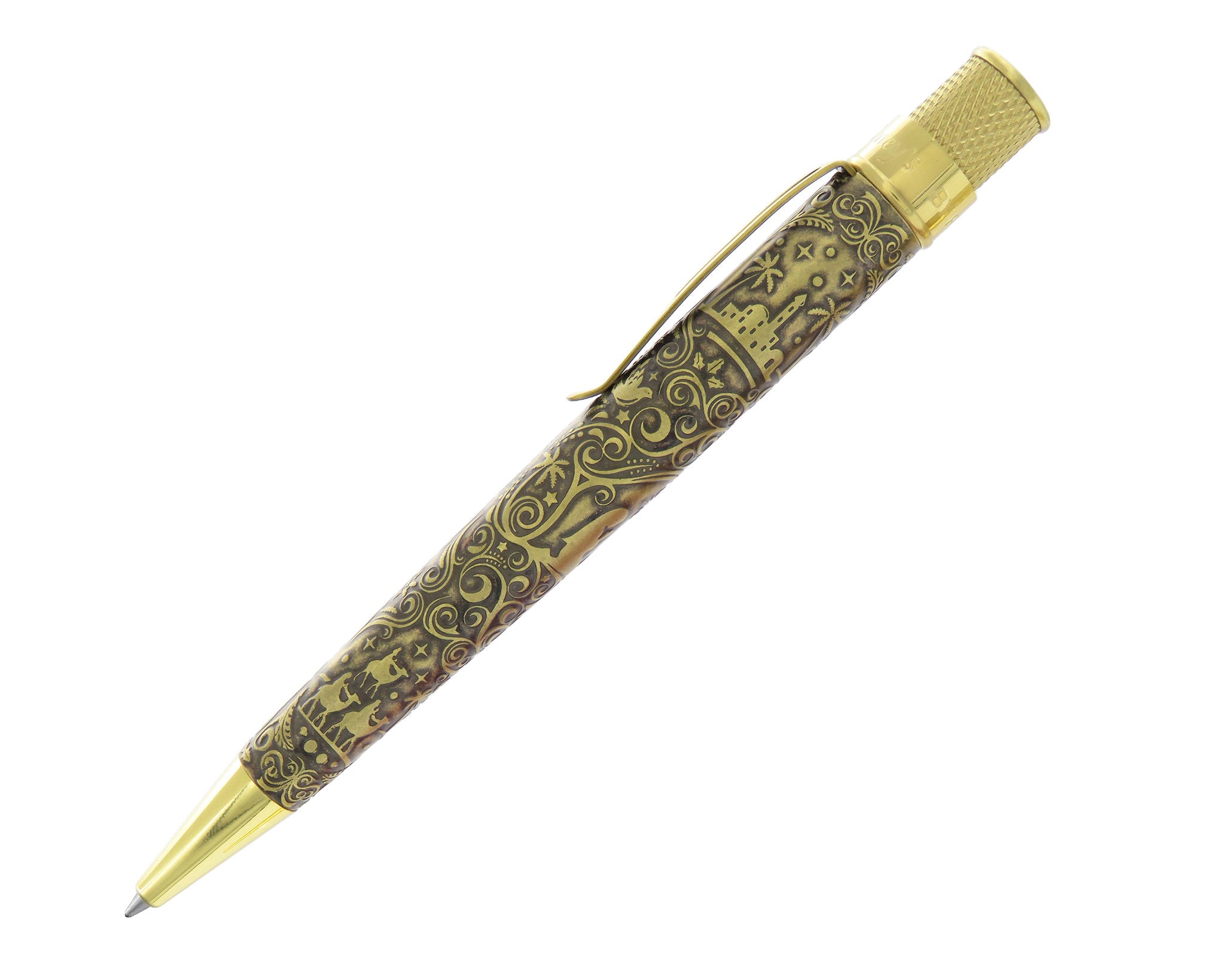 Retro51 First Noel 2022 Fahrney's Exclusive Tornado™ Rollerball Pen