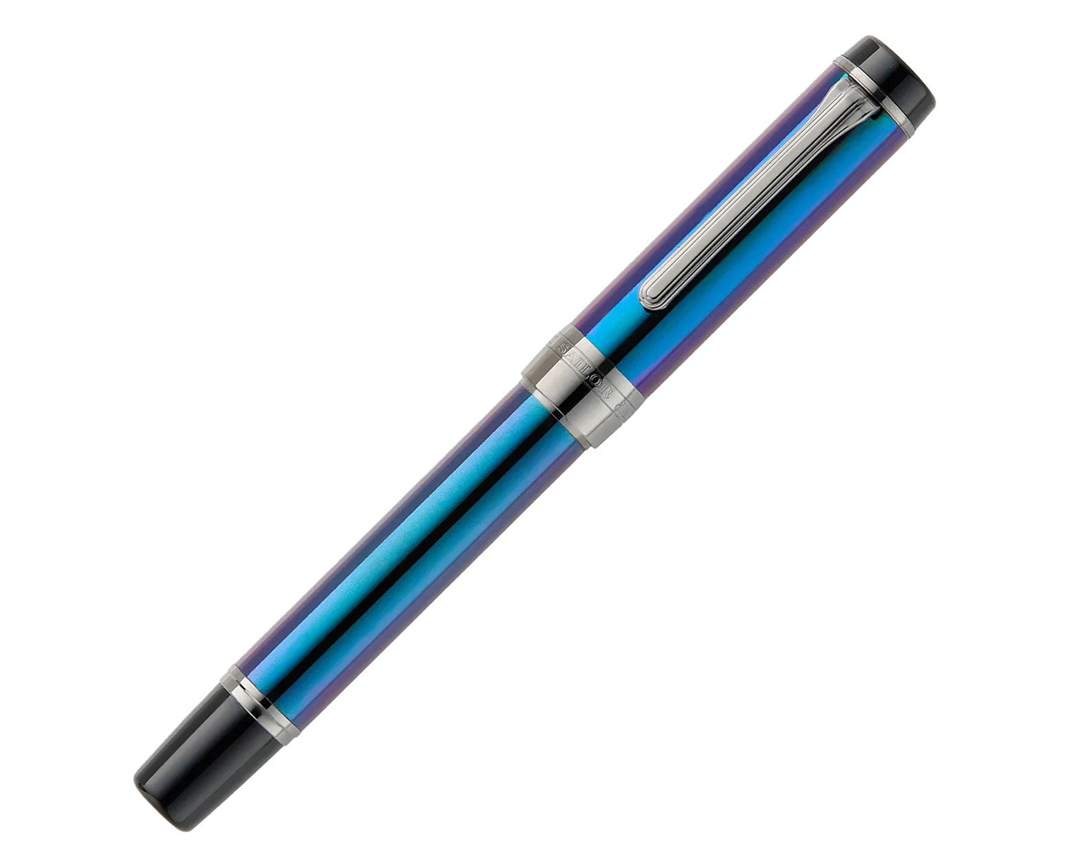 Sailor CYLINT Colored Stainless Steel Fountain Pen Blue/Lagoon