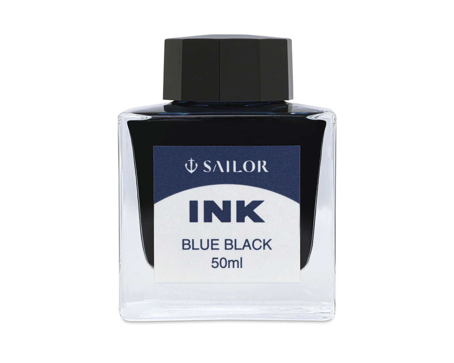 Sailor Dye Based Bottled Ink 50ml - Blue Black