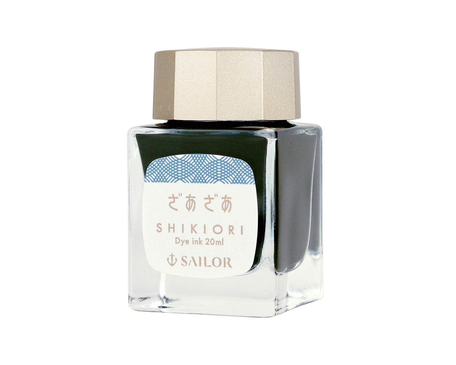 Sailor Shiokiori Sound of Rain 20ml Bottled Ink - Zaza (Summer Rain) / Blue