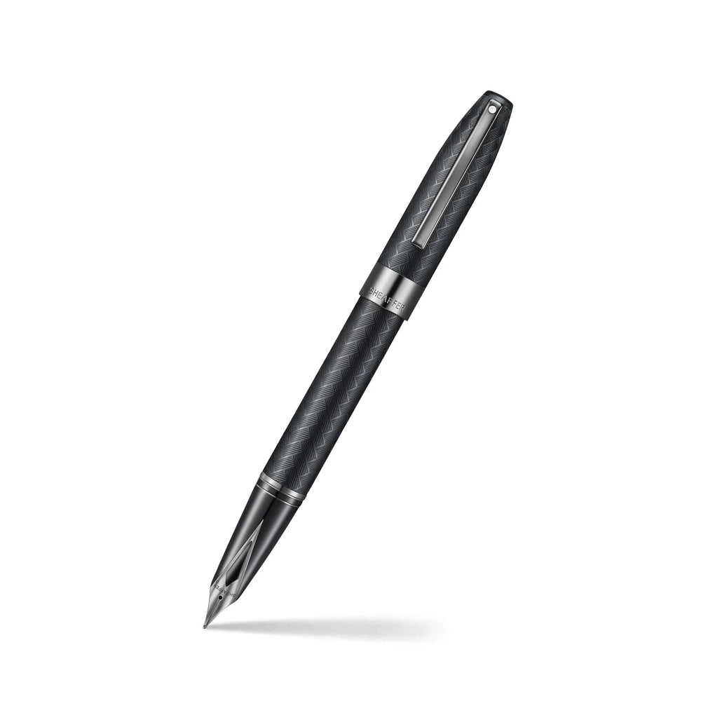 Sheaffer Legacy Chevron Black Fountain Pen