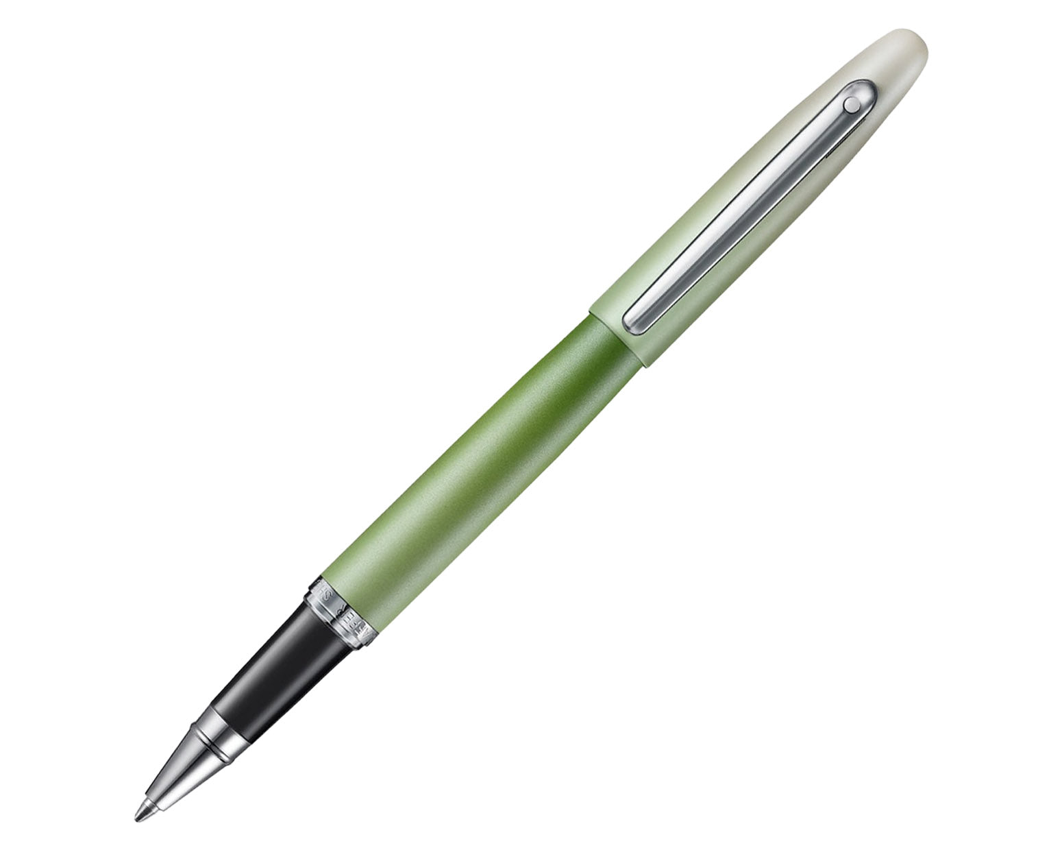 Sheaffer Matcha VFM Green Ombre Rollerball Pen with Chrome Trim