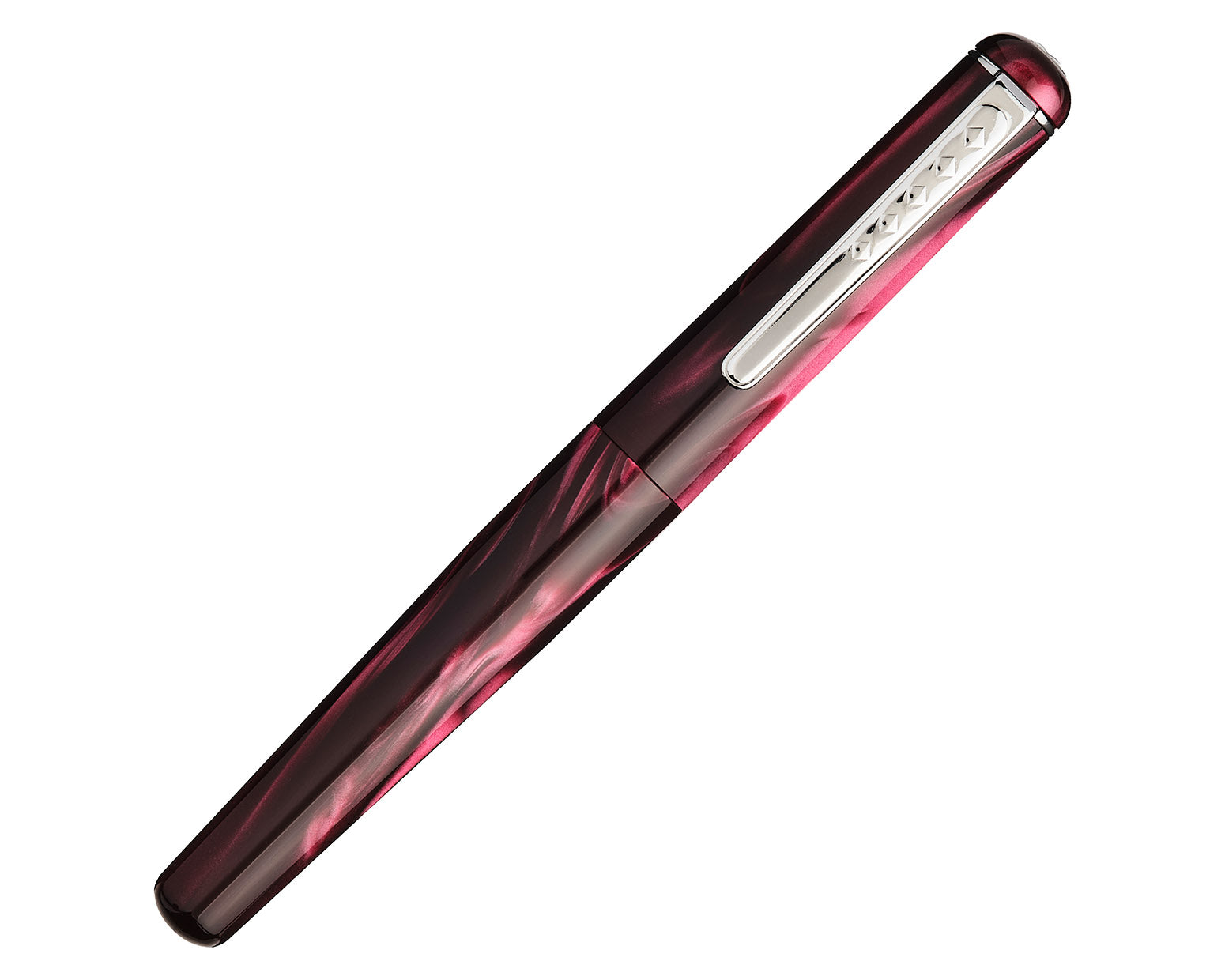 Tom Hessin Charles Collection Castle Claret Fountain Pen