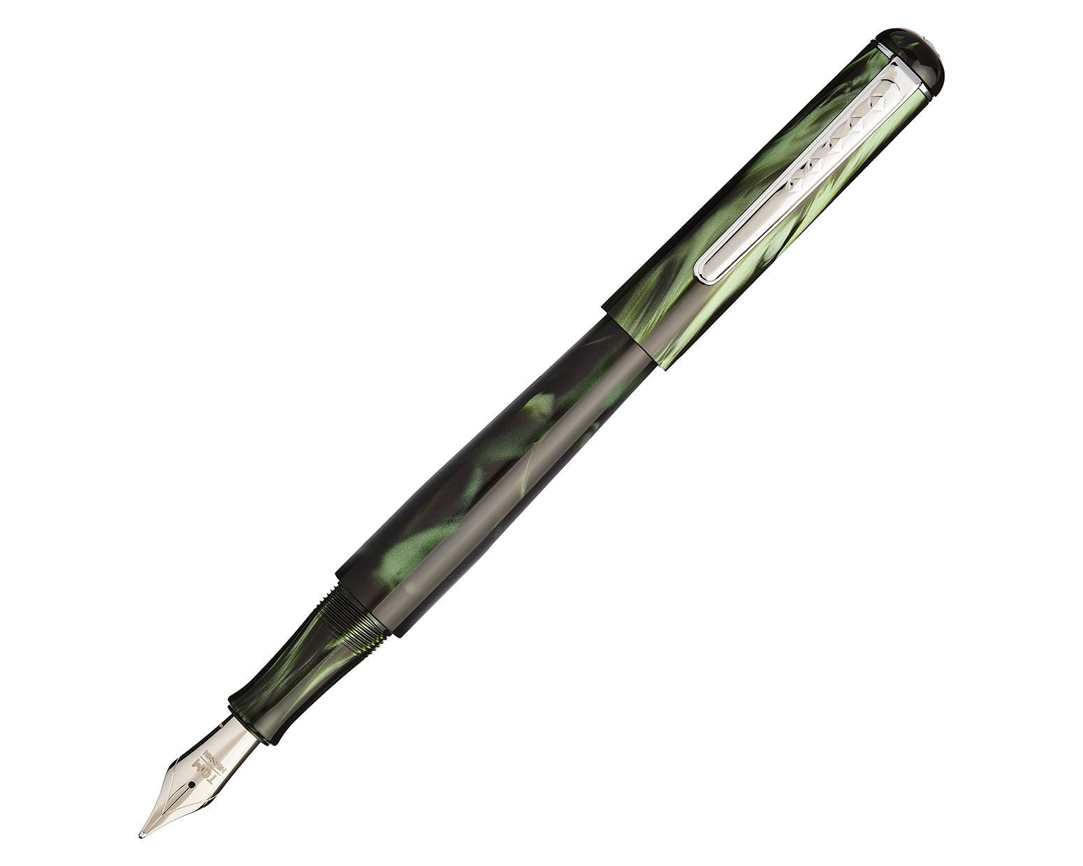 Tom Hessin Charles Collection Highland Green Fountain Pen