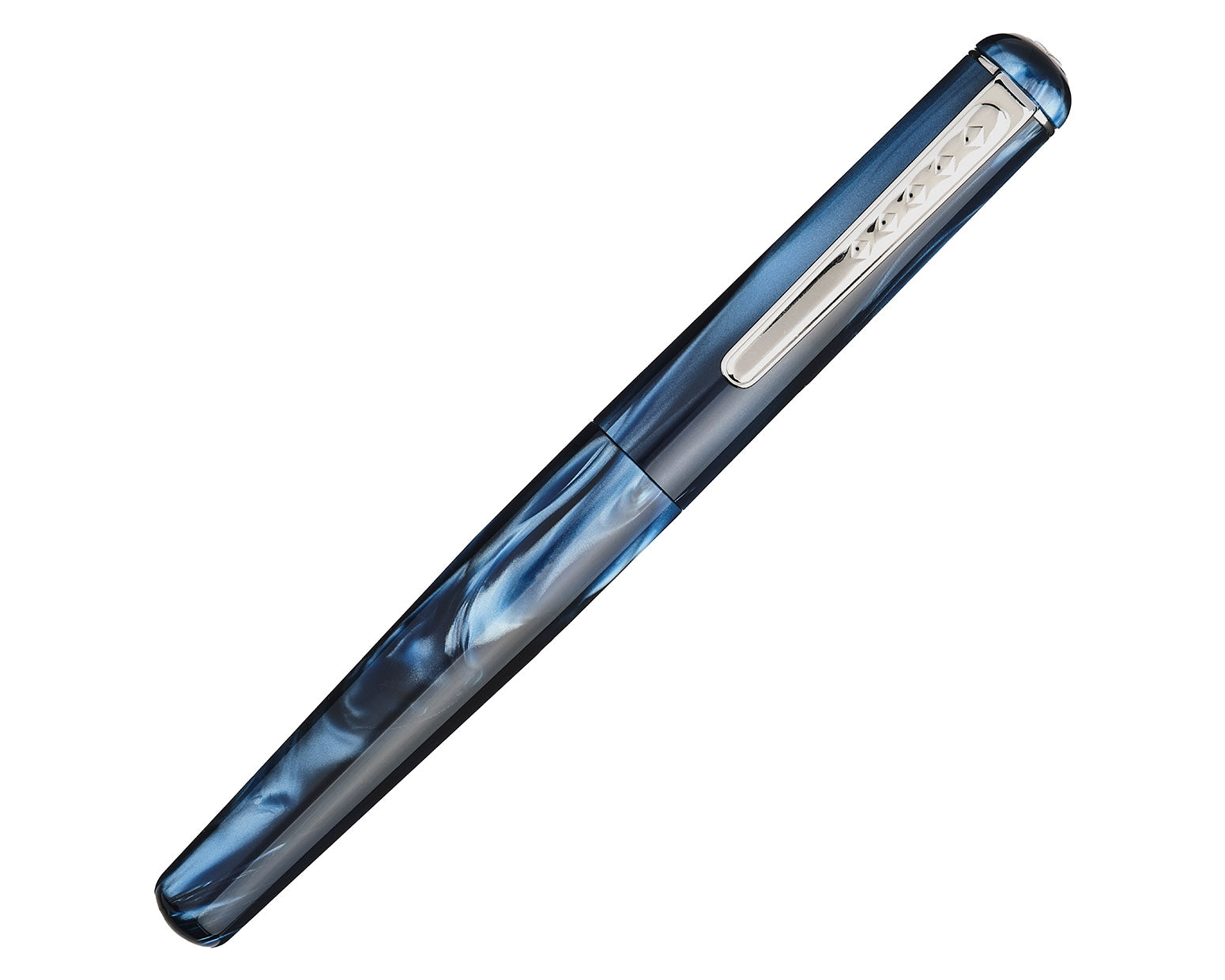 Tom Hessin Charles Collection Signature Blue Fountain Pen