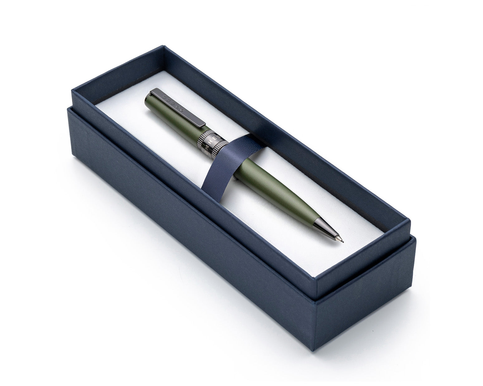 Tom Hessin Rebel Collection Garrison Green Mechanical Pencil with Gunmetal Trim