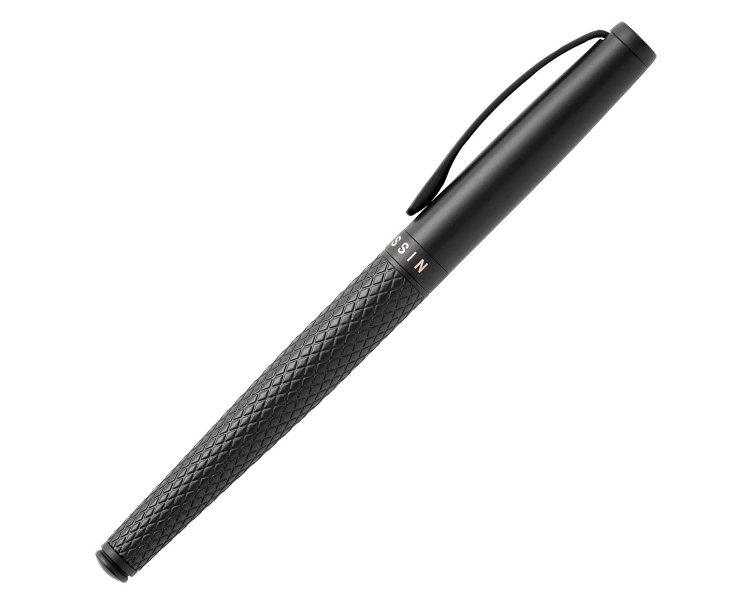 Tom Hessin Magnetic Series Carbon Fountain Pen with Matte Black Trim