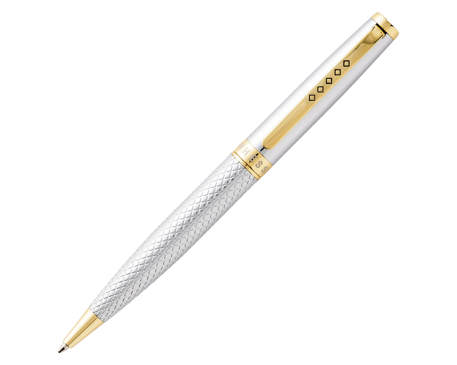 Tom Hessin Magnetic Series Ritz Ballpoint Pen with Gold Plated Trim ...