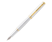 Tom Hessin Magnetic Series Ritz Fountain Pen with Gold Plated Trim
