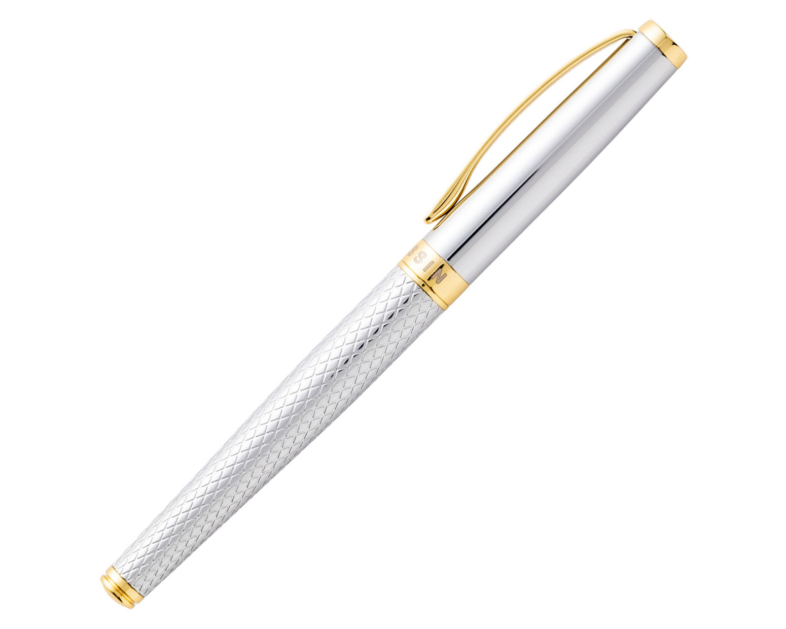 Tom Hessin Magnetic Series Ritz Fountain Pen with Gold Plated Trim