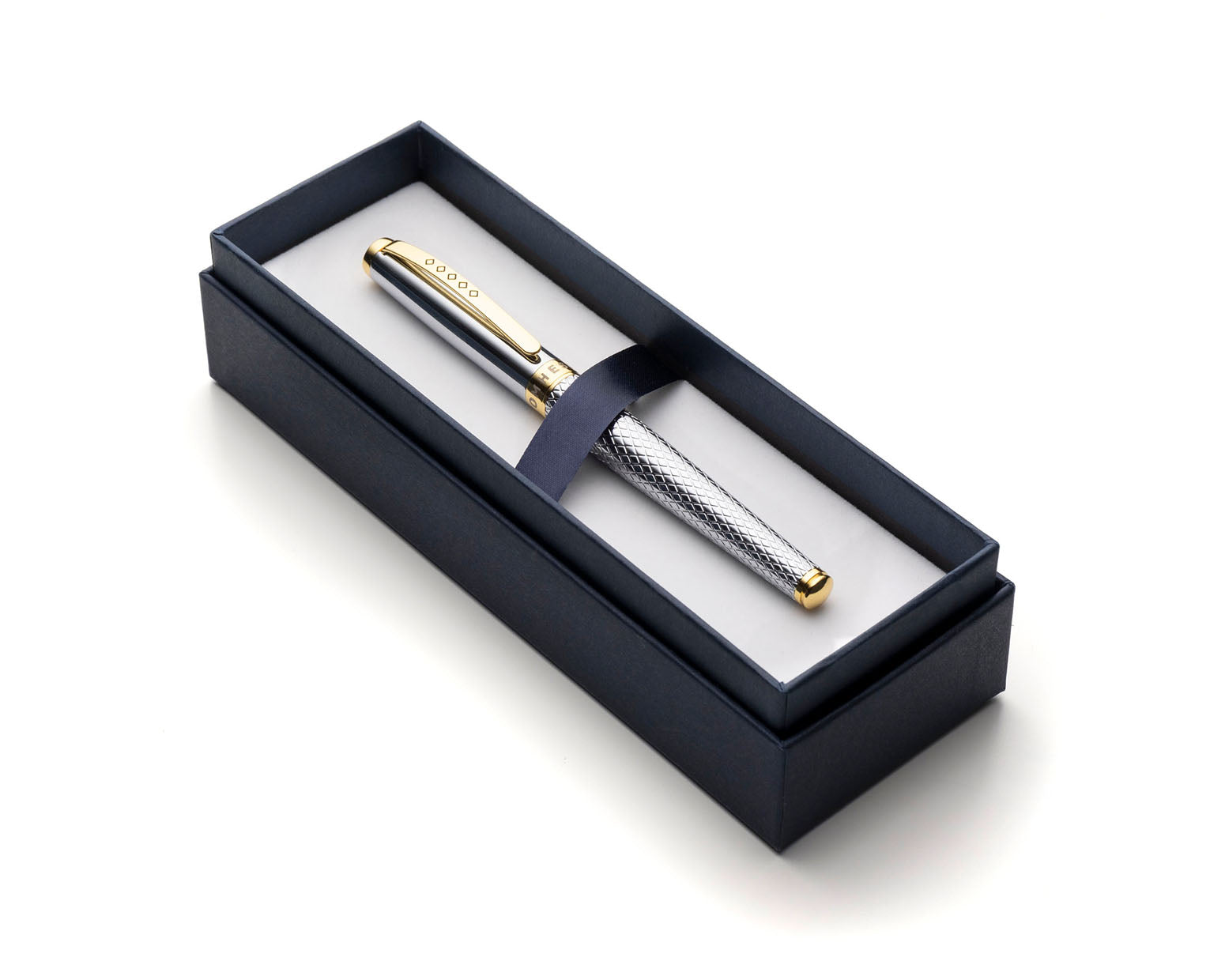 Tom Hessin Magnetic Series Ritz Rollerball Pen with Gold Plated Trim