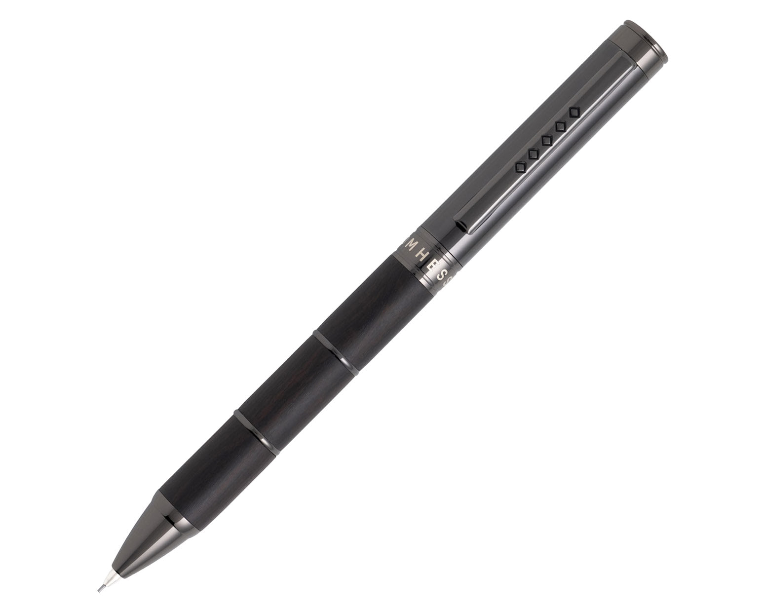 Tom Hessin Revolution Collection Charcoal with Wooden Barrel Mechanical Pencil
