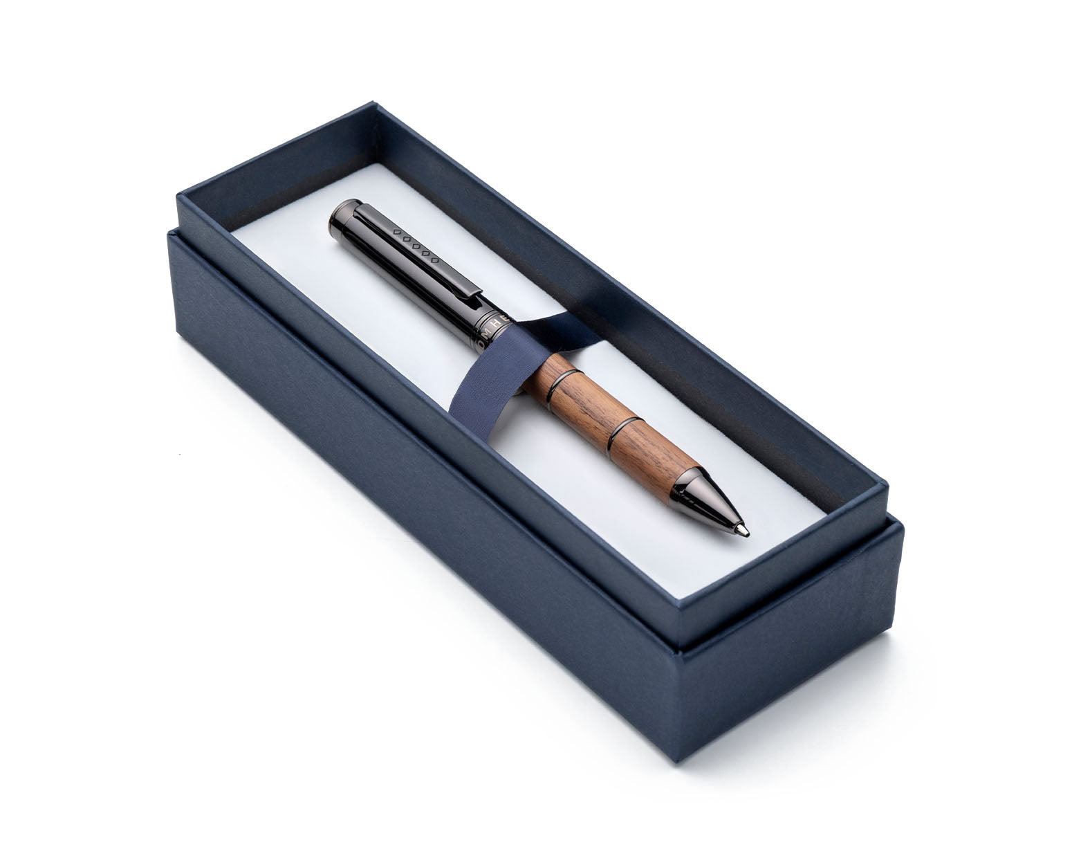 Tom Hessin Revolution Collection Rustic Wooden Barrel Mechanical Pencil